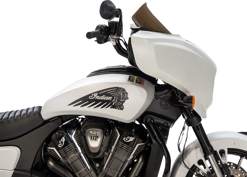 KLOCK WERKS Windshield - 9" - Bronze - Chieftain PowerPlus/Roadmaster PowerPlus KWW-04-0657
