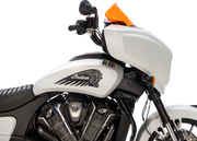 KLOCK WERKS Windshield - 9" - Orange - Chieftain PowerPlus/Roadmaster PowerPlus KWW-04-0652