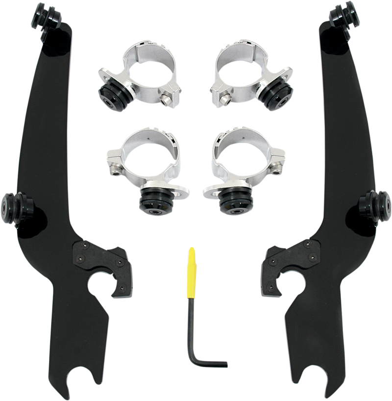 MEMPHIS SHADES Trigger Lock Sportshield Mounting Kit - Bolt 2014-2023 - Black MEB1992 - PartsOutlet.com.au