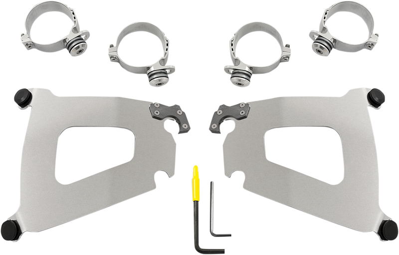 MEMPHIS SHADES Bullet Mounting Kit - Honda VTX18 2002-2008 - Polished MEK2011 - PartsOutlet.com.au