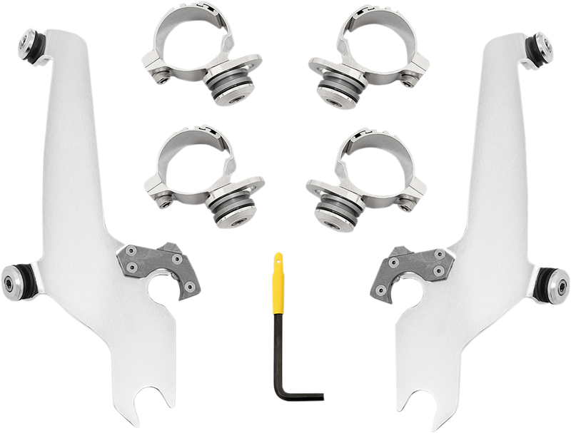 MEMPHIS SHADES Sportshield Mounting Kit - Polished - Scout 2015-2018 - MEK2018 - PartsOutlet.com.au