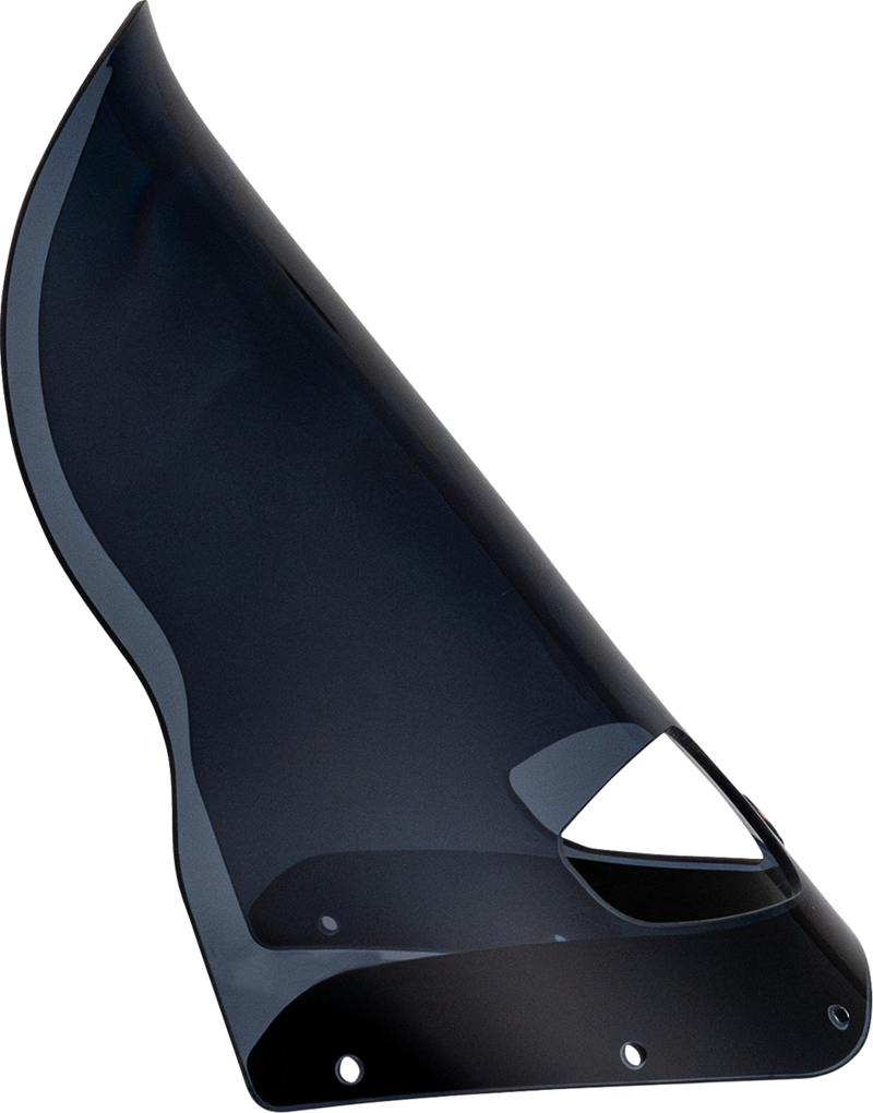 KLOCK WERKS Flare® Windshield - Road Warrior Fairing - 15" - Dark Smoke KWW-06-0613-DS
