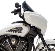 KLOCK WERKS Flare® Windshield - 12" - Dark Smoke - Chieftain PowerPlus/Roadmaster PowerPlus KWW-04-0658-DS
