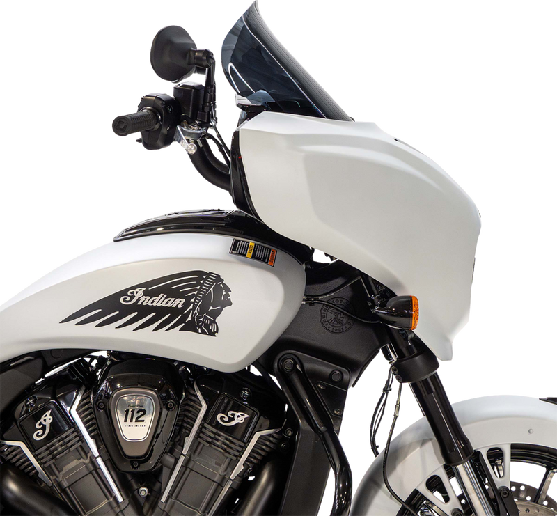 KLOCK WERKS Flare® Windshield - 12" - Dark Smoke - Chieftain PowerPlus/Roadmaster PowerPlus KWW-04-0658-DS