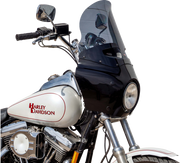 KLOCK WERKS Flare® Windshield - Road Warrior Fairing - 15" - Dark Smoke KWW-06-0613-DS
