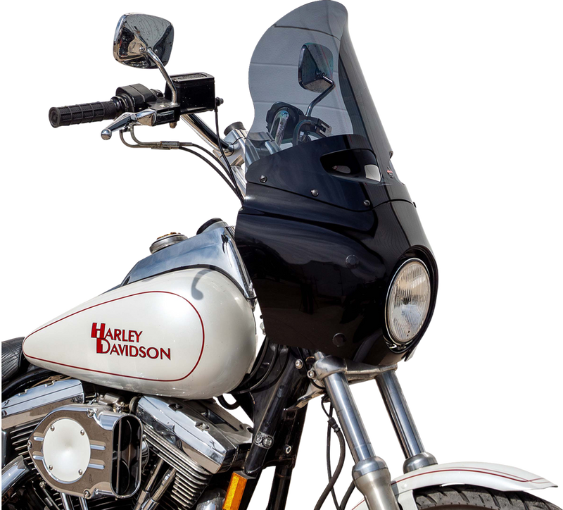 KLOCK WERKS Flare® Windshield - Road Warrior Fairing - 15" - Dark Smoke KWW-06-0613-DS