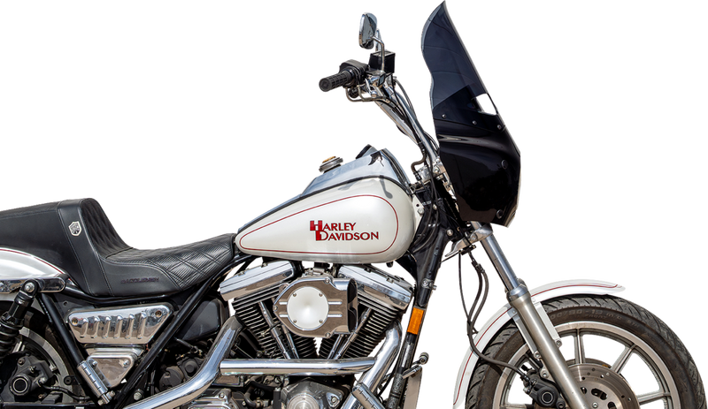 KLOCK WERKS Flare® Windshield - Road Warrior Fairing - 15" - Dark Smoke KWW-06-0613-DS
