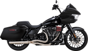 VANCE & HINES 2-into-1 Gaslighter Exhaust System with Heat Shields - M8 Touring - Brushed 27346