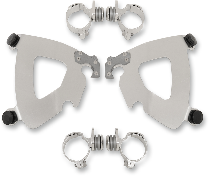 MEMPHIS SHADES Gauntlet Mounting Kit - Polished - Scout 2015-2024 - MEK2024 - PartsOutlet.com.au