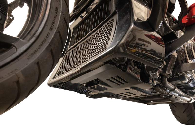 THRASHIN SUPPLY CO. Skid Plate - Black - HD Touring TSC-3037-1