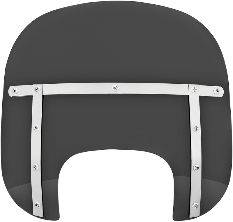 MEMPHIS SHADES Fats Windshield - Dark Black Smoke - 13" - FLFB/S '18-'24 - MEM6010