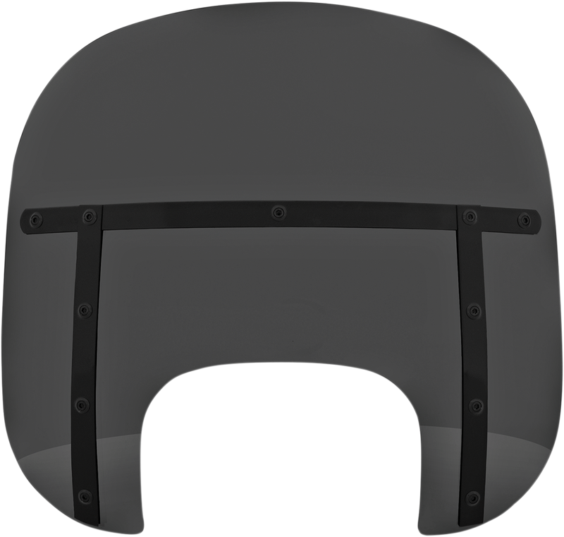 MEMPHIS SHADES Fats Windshield - Dark Black Smoke/Night Shades - 13" - FLFB/S '18-'24 - MEB6010