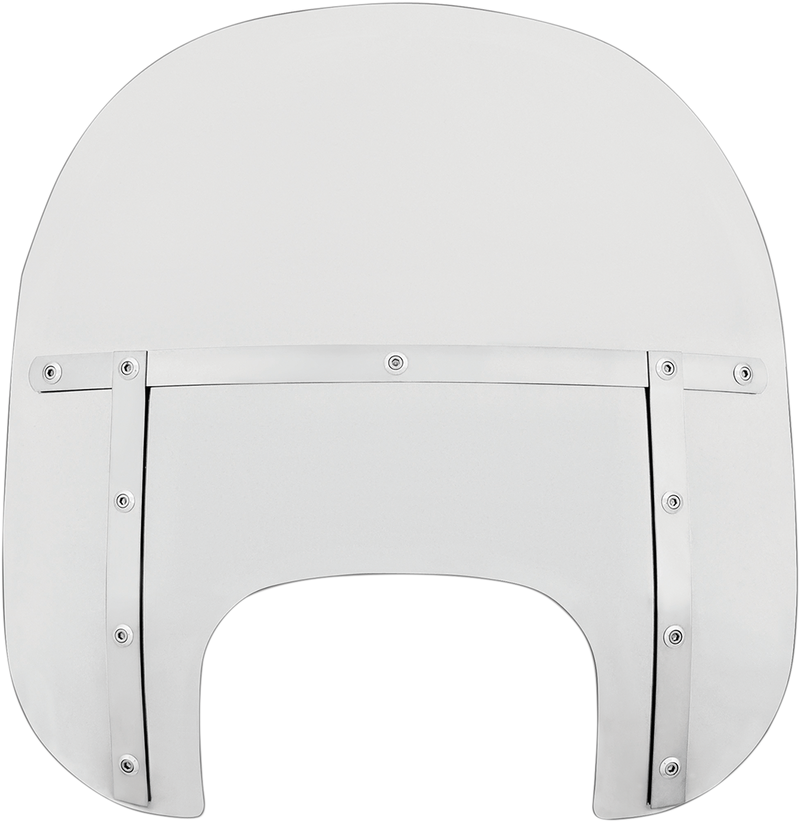 MEMPHIS SHADES Fats Windshield - Clear - 15" - FLFB/S '18-'24 - MEM6100