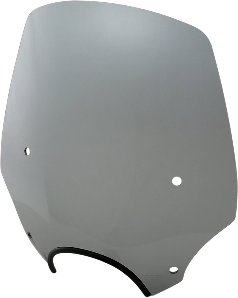 MEMPHIS SHADES El Paso Windshield - 17" - 7" Headlight Cutout - Black Smoke - MEP5213