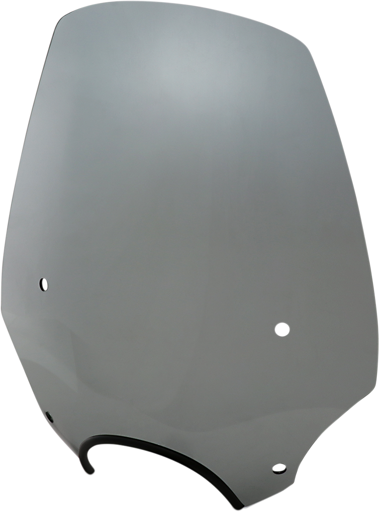 MEMPHIS SHADES El Paso Windshield - 19" - 7" Headlight Cutout - Black Smoke - MEP5223