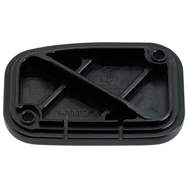 JOKER MACHINE Master Cylinder Cover - Hydraulic Clutch - Smooth - Black - Harley-Davidson 2006-2016 - 08-007B - PartsOutlet.com.au