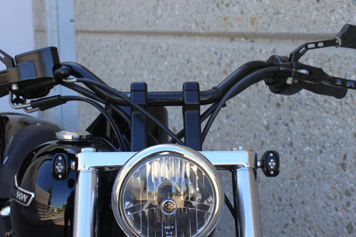 JOKER MACHINE Risers - Straight - Bridge - Black 03-864-1B - PartsOutlet.com.au