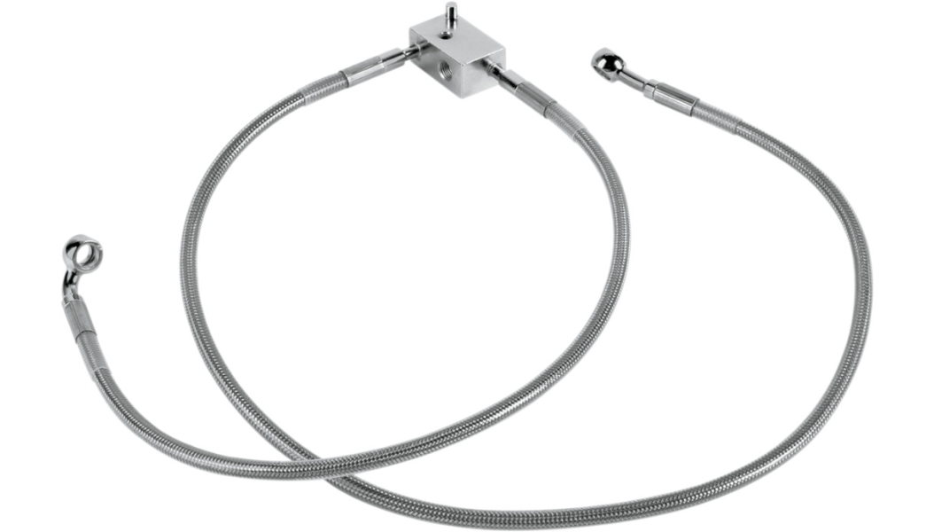 DRAG SPECIALTIES Brake Line - Rear - FX/FLST '00-'03 - 33-1/2" 640221