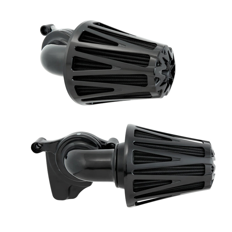 ARLEN NESS CROSSFIRE MONSTER SUCKER® AIR CLEANER, ALL BLACK - 91-up XL SPORTSTER - 600-087 - PartsOutlet.com.au