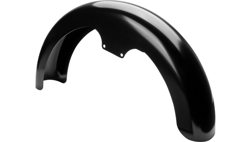 KLOCK WERKS Wrapper Fender Kit - w/ Satin Blocks - Steel - 19" - Softail '18-'23 - KWF-02-0491
