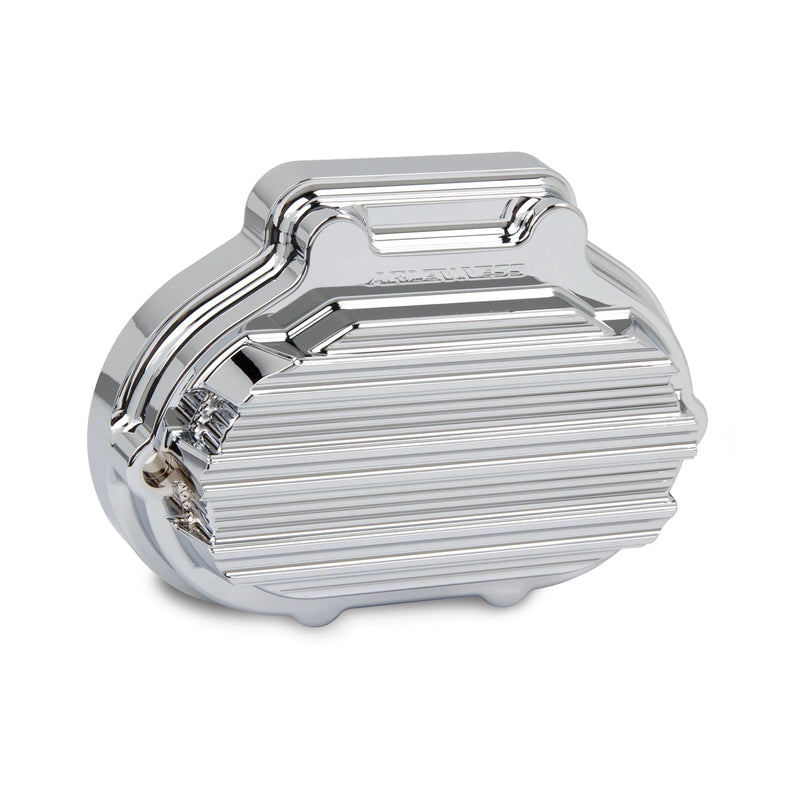 ARLEN NESS 10-GAUGE® TRANSMISSION SIDE COVERS, CHROME - HYDRAULIC - 03-822 - PartsOutlet.com.au