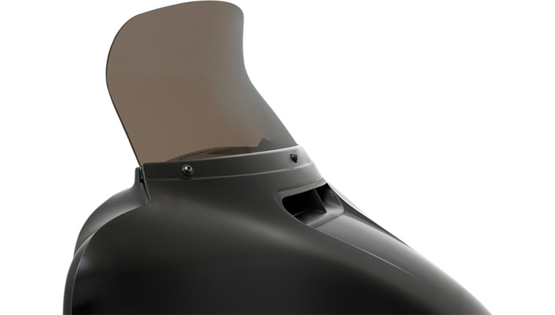 MEMPHIS SHADES Spoiler Windshield - 8-1/2" - Smoke - FLH '14-'24 - MEP8631