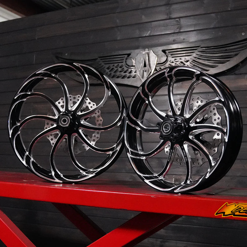 ARLEN NESS DRIFT FORGED WHEELS, BLACK - 18"x5.50" (RIM ONLY) - 71-561