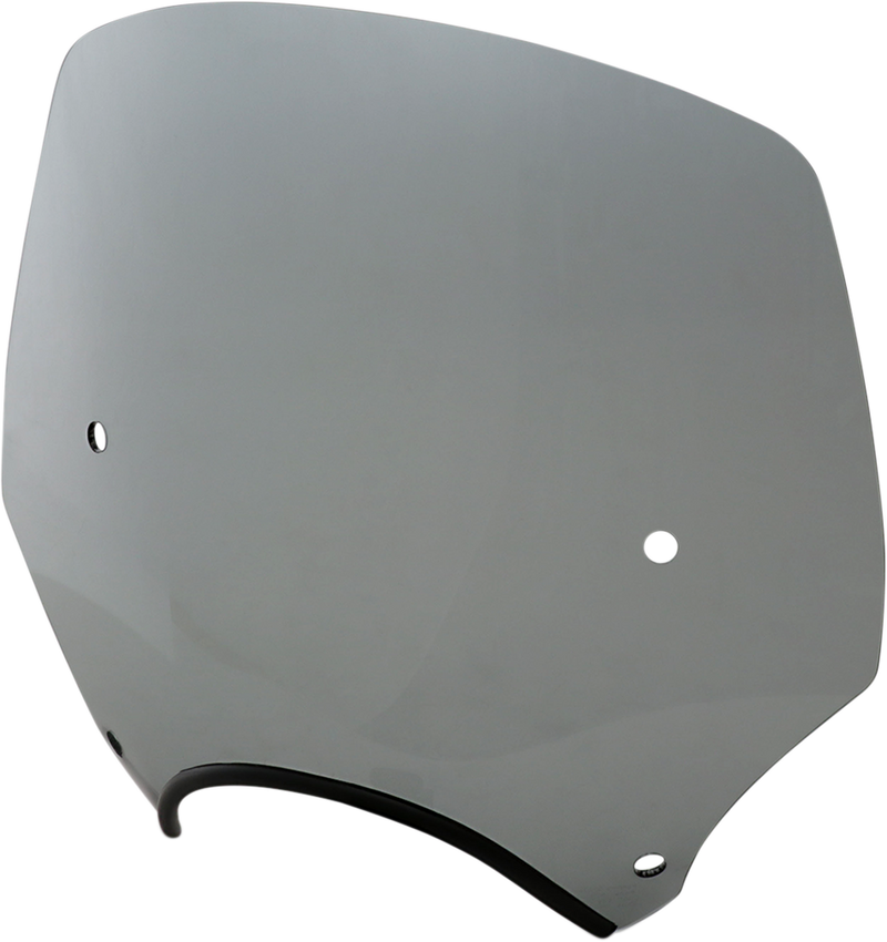 MEMPHIS SHADES El Paso Windshield - 15" - 9" Headlight Cutout - Black Smoke - MEP5263