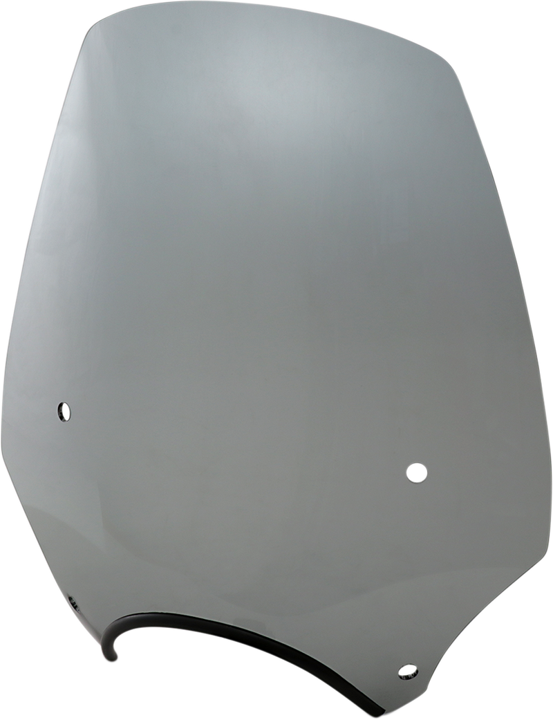 MEMPHIS SHADES El Paso Windshield - 19" - 9" Headlight Cutout - Black Smoke - MEP5283