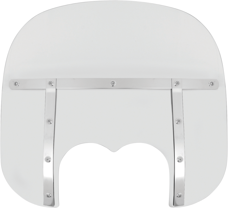 MEMPHIS SHADES Fats Windshield - 13" - Clear - FXDF '08-'17 - MEM6630