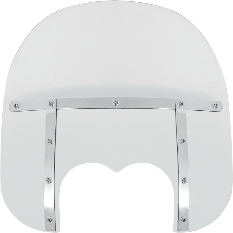 MEMPHIS SHADES Fats Windshield - 15" - Clear - FXDF '08-'17 - MEM6730