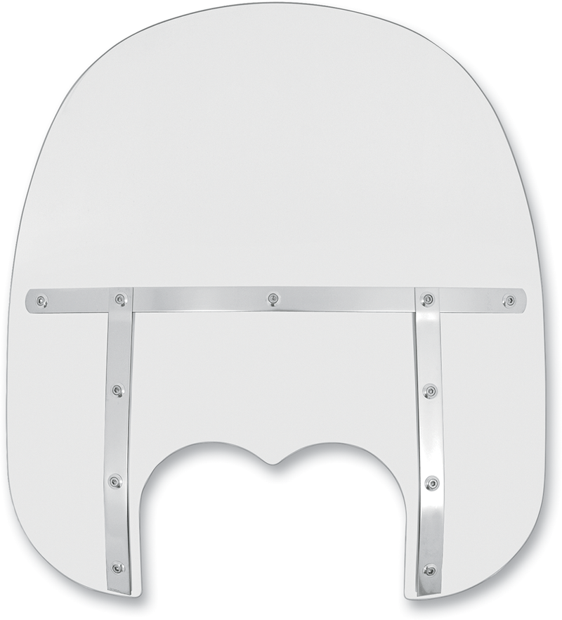 MEMPHIS SHADES Fats Windshield - 17" - Clear - FXDF '08-'17 - MEM6830