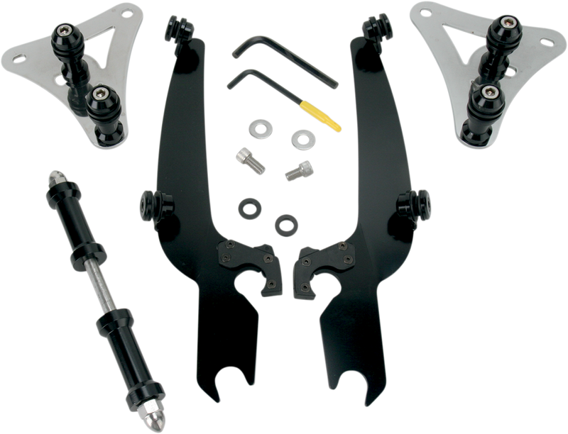 MEMPHIS SHADES Sportshield Trigger-Lock Mounting Kit - Black - Harley-Davidson 1988-2007 - MEB8926 - PartsOutlet.com.au