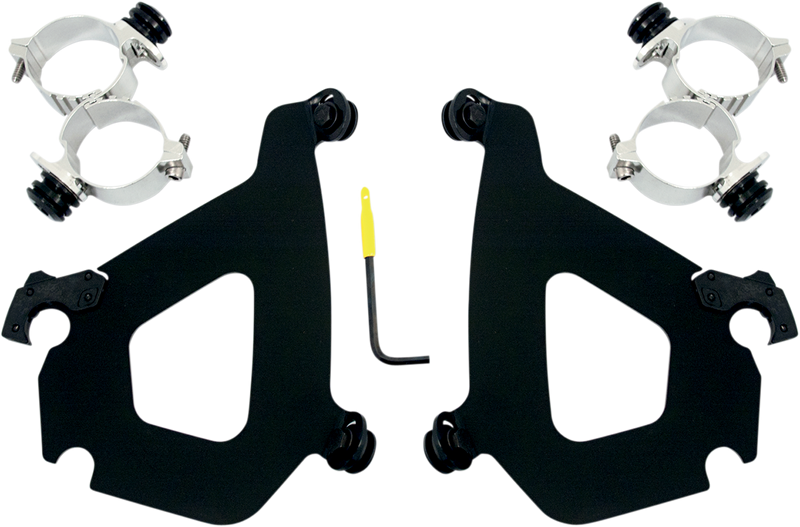 MEMPHIS SHADES Bullet Mounting Kit - Black - Harley-Davidson Night Rod 2007-2011 - MEB1982 - PartsOutlet.com.au