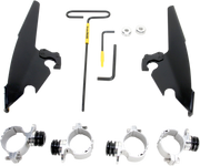 MEMPHIS SHADES Batwing - Mounting Kit - Black - XL 1200C Custom 2011-2019 - MEB2008 - PartsOutlet.com.au