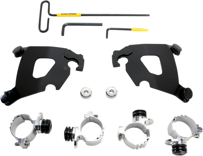MEMPHIS SHADES Cafe Mounting Kit - Black - XL12C 2011-2019 - MEB2007 - PartsOutlet.com.au