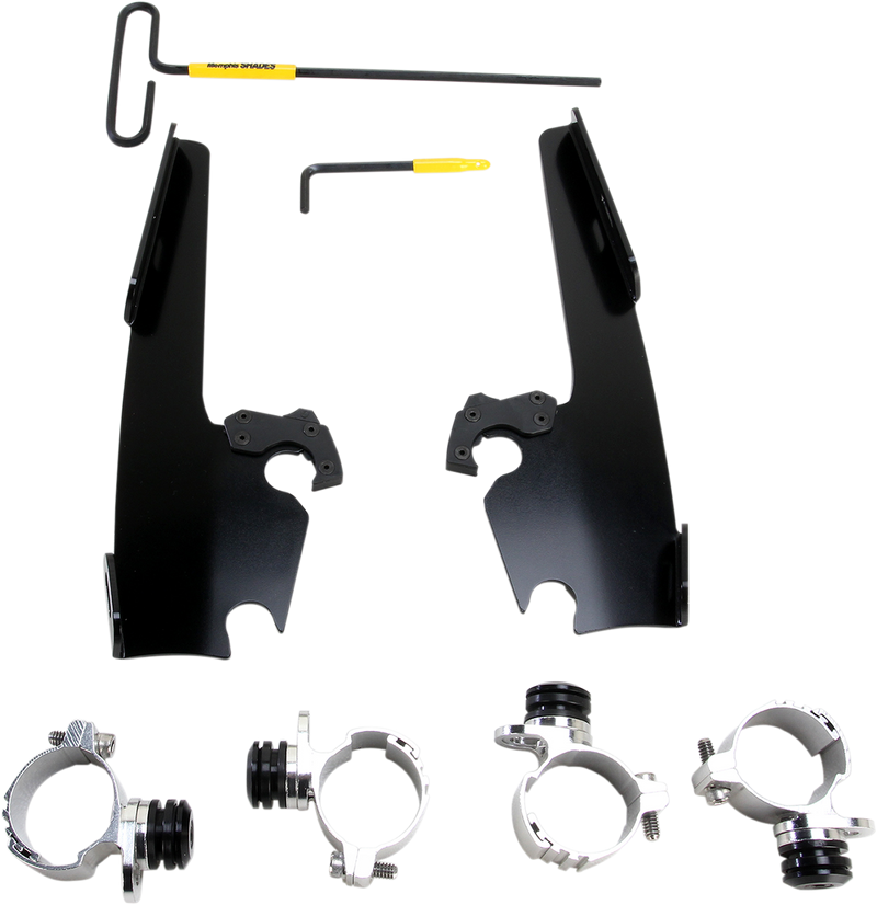 MEMPHIS SHADES Fats/Slim Mounting Kit - Black - XL12C 2011-2019 - MEB2005 - PartsOutlet.com.au