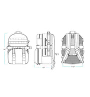 BILTWELL EXFIL-48 Backpack - Black 3007-01 - PartsOutlet.com.au