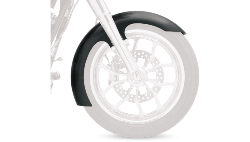 KLOCK WERKS Slicer Front Fender Kit - Black - Steel - 19" - FXD '91-'05 - KWF-03-0003