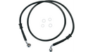 DRAG SPECIALTIES Brake Line - Front - Harley-Davidson 2008-2010 - Black 680210BLK - PartsOutlet.com.au