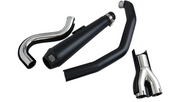 COBRA El Diablo Exhaust - Black - '86-'06 Softail 6485B - PartsOutlet.com.au