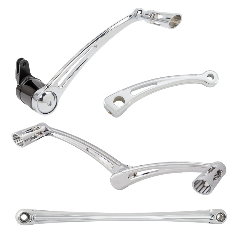 ARLEN NESS DEEP CUT® FOOT CONTROL KIT, CHROME w/ Toe Shifter - SOLO - 420-109 - PartsOutlet.com.au