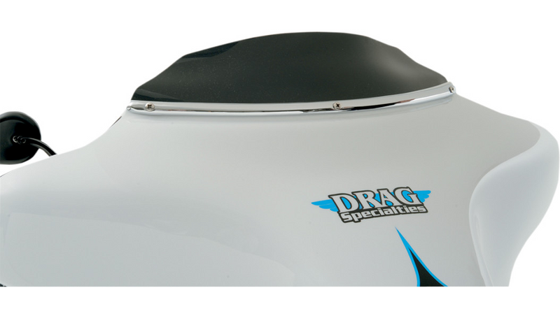 KLOCK WERKS Flare Windshield - 3-1/2" - Black - FLHT '96-'13 - KWW-01-0204