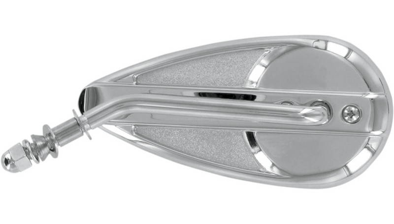 DRAG SPECIALTIES Teardrop Mirror - Left KA-90S/L-BC335 - PartsOutlet.com.au