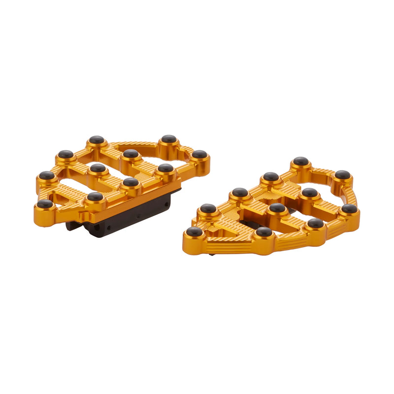 ARLEN NESS MX PASSENGER FLOORBOARDS, GOLD - 06-899 - PartsOutlet.com.au