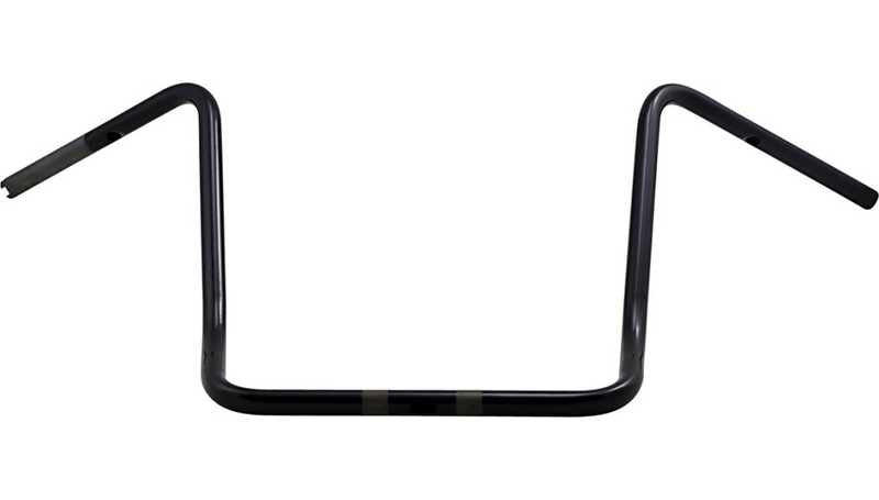 DRAG SPECIALTIES Handlebar - 1" Ape Hanger - 18" - Gloss Black - FL '08-'20 - 0601-5048