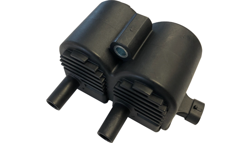 DRAG SPECIALTIES Dual-Fire Ignition Coil - Harley Davidson 1998-2003 - Gray 10-2014 - PartsOutlet.com.au