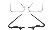DRAG SPECIALTIES Saddlebag Support Brackets - Chrome - '09-'13 FLT 21058 - PartsOutlet.com.au