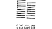 DRAG SPECIALTIES Bolt Kit Primary Knurled - Harley-Davidson 2004-2021 - MK685BK - PartsOutlet.com.au