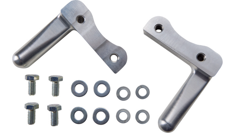 KLOCK WERKS Wrapper Fender Kit - w/ Satin Blocks - Steel - 19" - Softail '18-'23 - KWF-02-0491